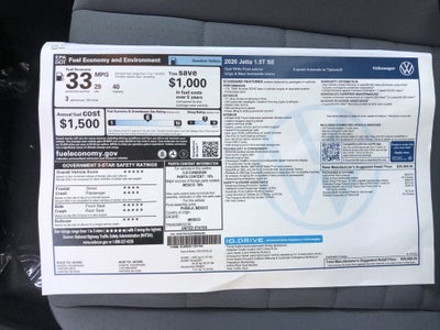 2026 Volkswagen Jetta SE