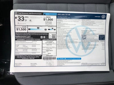 2026 Volkswagen Jetta SE