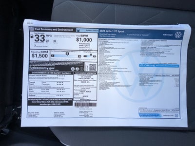 2026 Volkswagen Jetta Sport