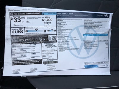 2026 Volkswagen Jetta Sport