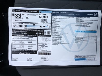 2026 Volkswagen Jetta Sport