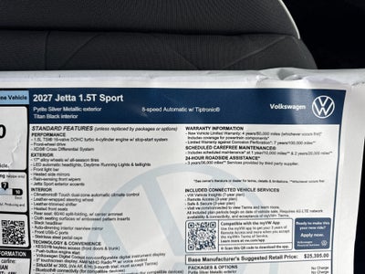 2027 Volkswagen Jetta Sport
