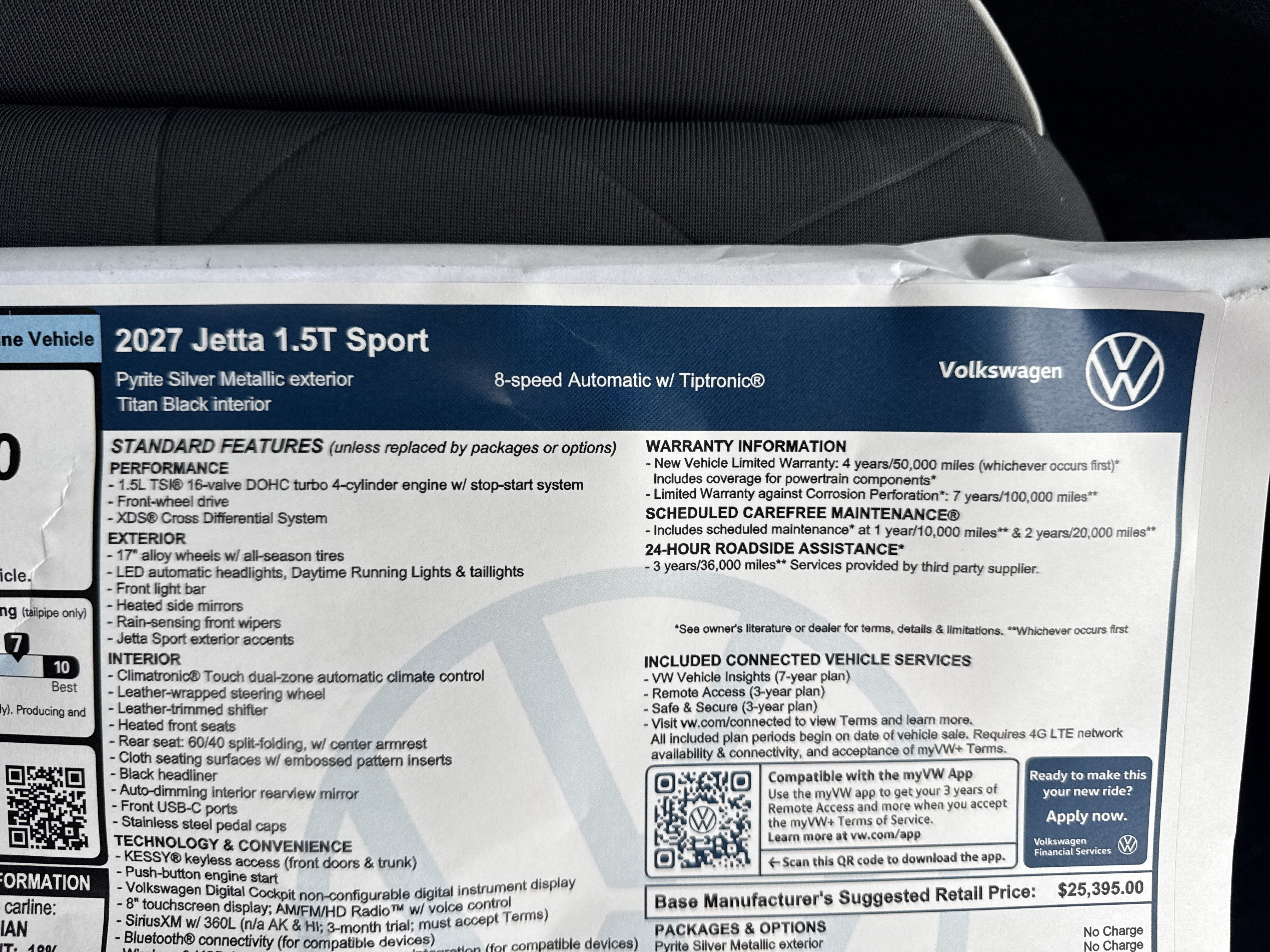 2027 Volkswagen Jetta Sport
