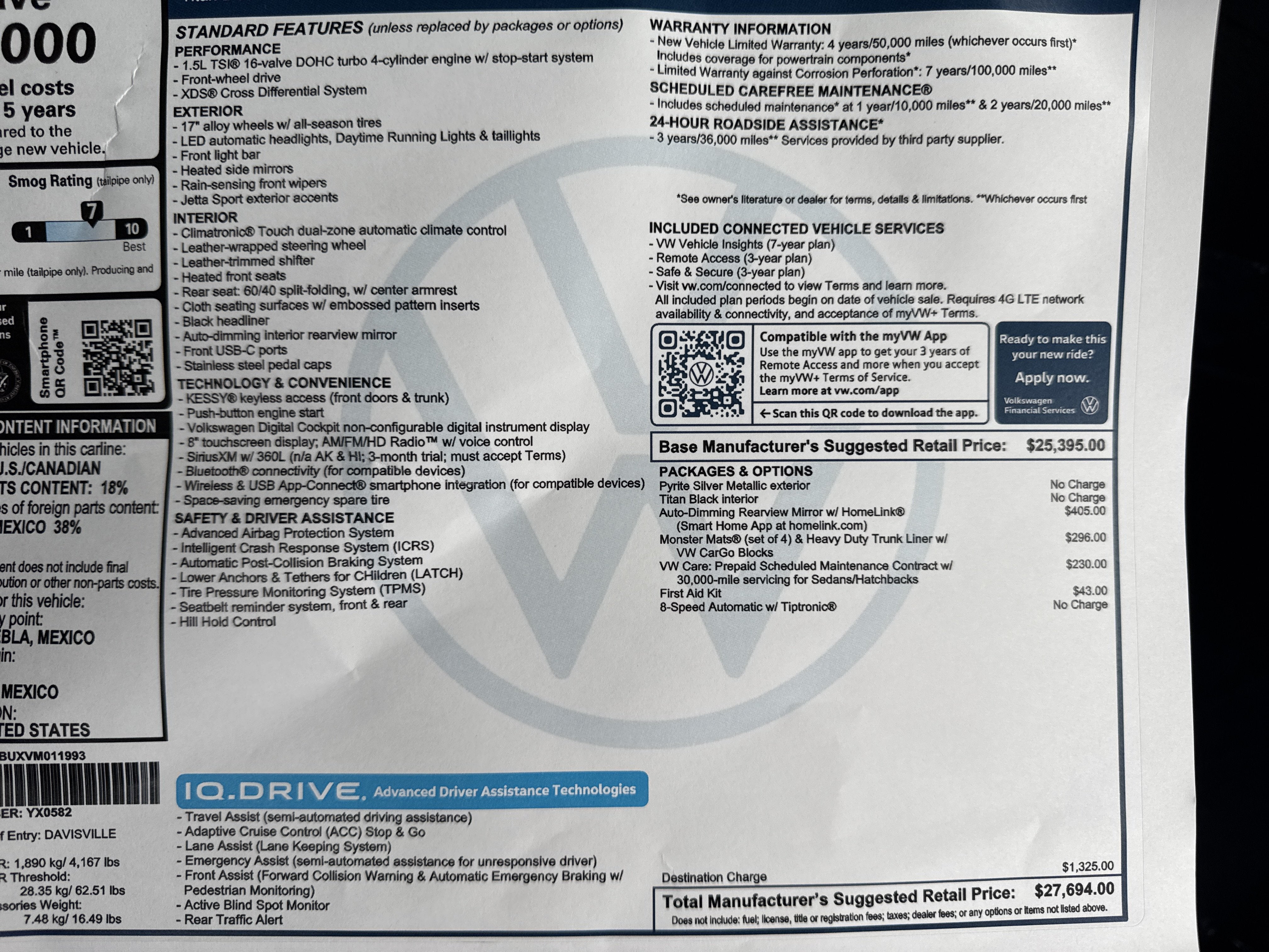 2027 Volkswagen Jetta Sport