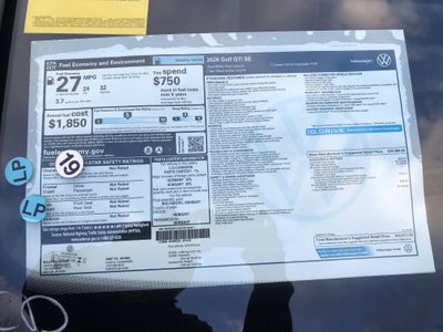 2026 Volkswagen Golf GTI SE