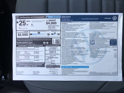 2026 Volkswagen Golf R 2.0T