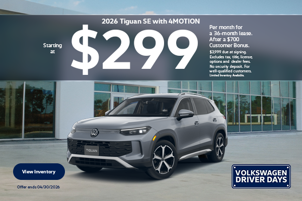 2026 Tiguan SE 4M