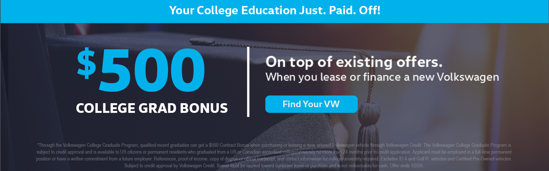 VW College Grad Offer