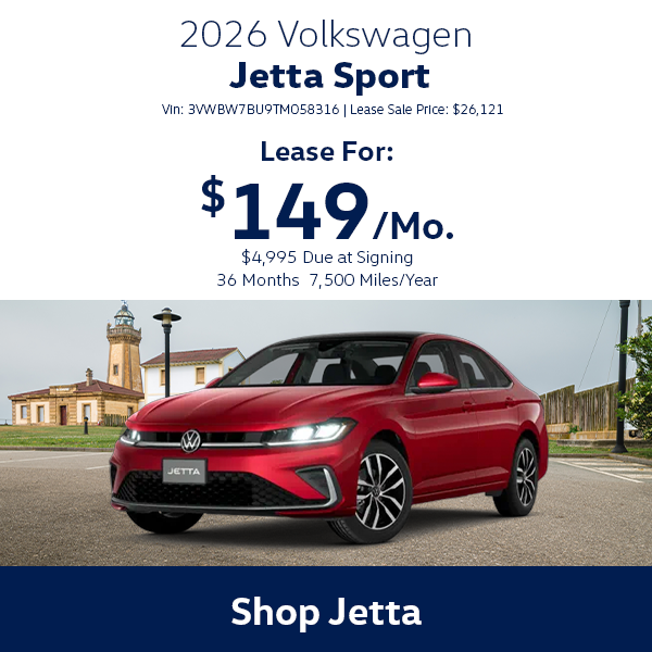 Volkswagen Jetta Special Offer in Hanover, MA
