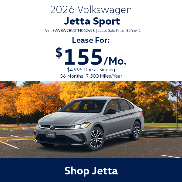 Volkswagen Jetta Special Offer in Hanover, MA