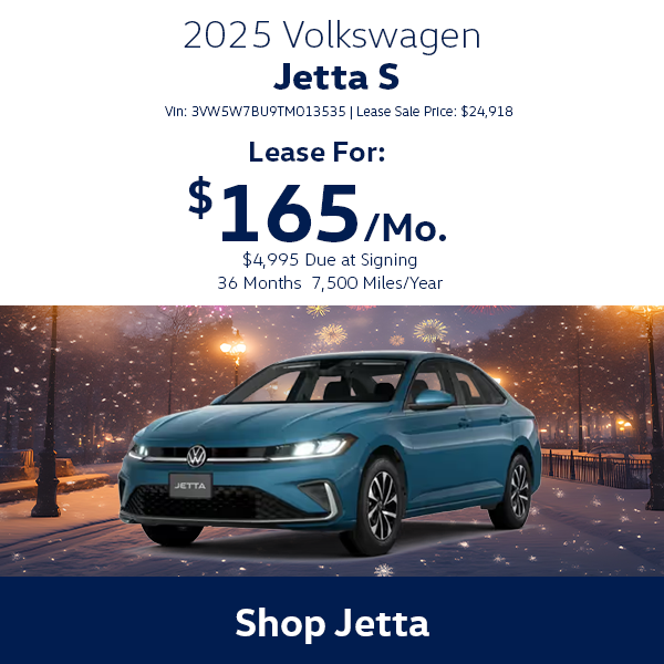 Volkswagen Jetta Special Offer in Hanover, MA
