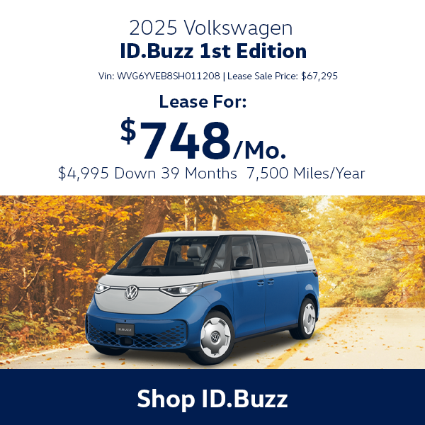 VW ID.Buzz Special Offer Hanover, MA